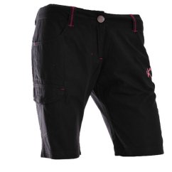 NORTHFINDER Aliyah Shorts W schwarz - Baumwoll-Shorts