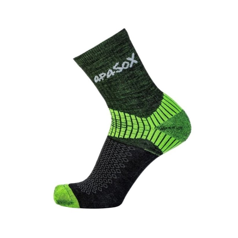 Apasox MISTI green - calcetines