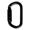 SINGING ROCK Steel Oval Triple Lock black - Karabiner