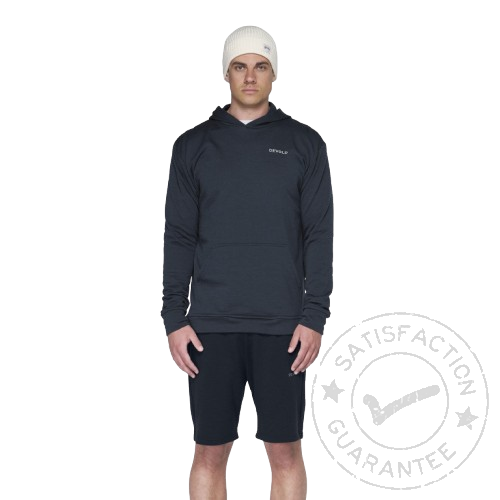 Devold Everyday Hoodie Man ink - Felpa con cappuccio