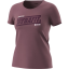 DYNAFIT Graphic Co W S/S Tee dark rose - T-shirt