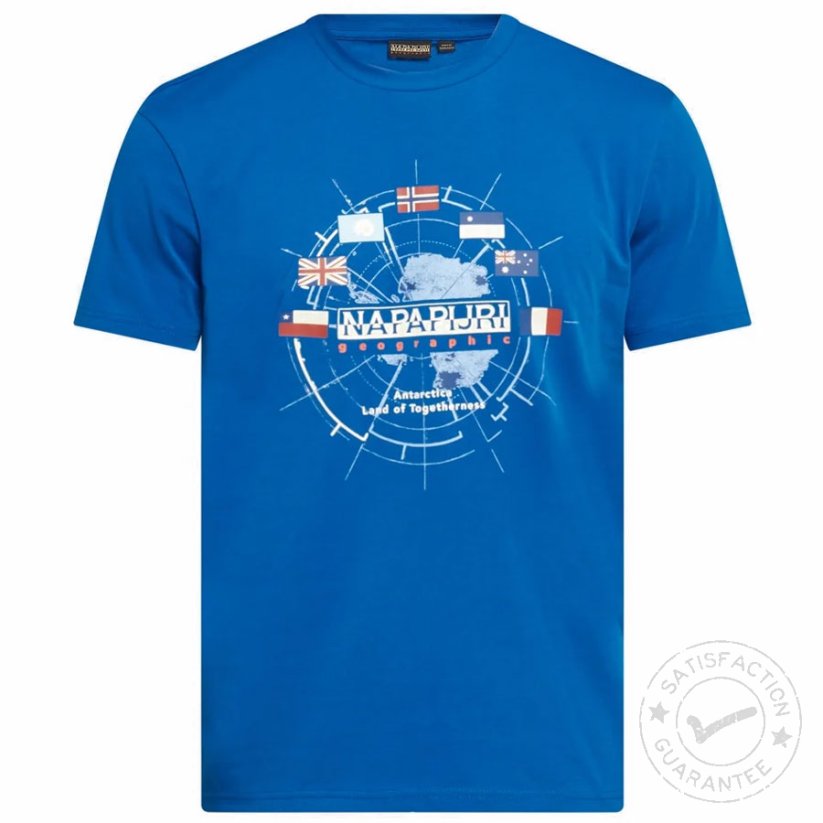 NAPAPIJRI S-Gorfou blue - majica