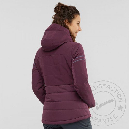 SALOMON Edge Jacket W Winetasting/Ebony