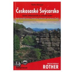 turistický průvodce ROTHER: Českosaské Švýcarsko