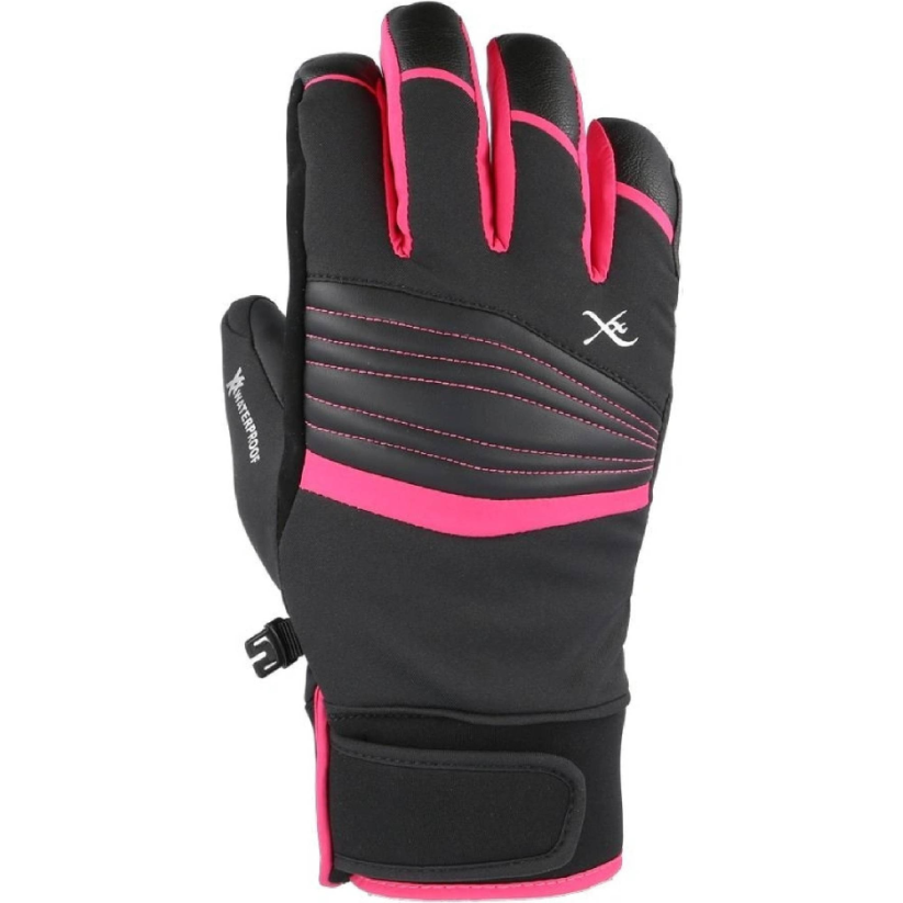KinetiXx Agatha black/pink - Handschoenen