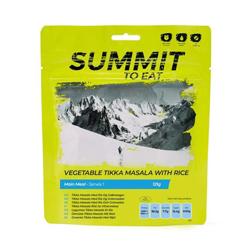 SUMMIT TO EAT - Vegetable tikka masala with rise
