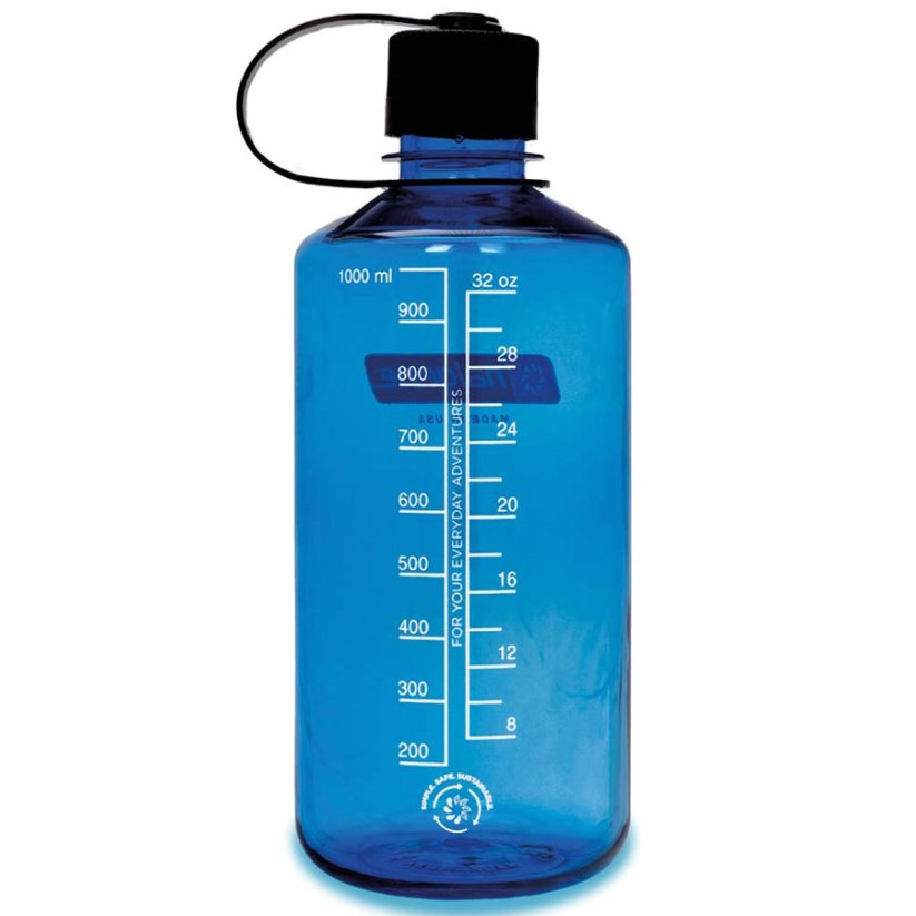 NALGENE Narrow Mouth Sustain 1.0L slate blue - Borraccia