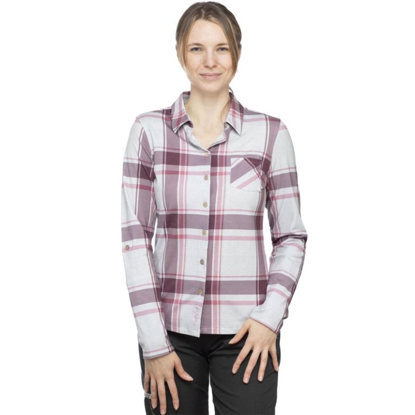 CHILLAZ Similaun Women white/bordeaux - Blouse
