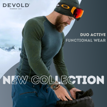 The new Devold Duo Active thermal underwear collection is here for you! ❄️