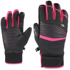 KinetiXx Agatha black/pink - Handschoenen