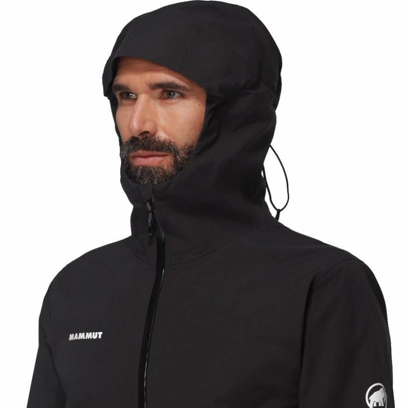 bunda MAMMUT Linard Guide HS Hooded Men black