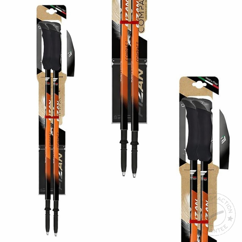 Bastones de trekking FIZAN Compact orange