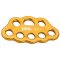PETZL Paw M yellow - ankerplaat