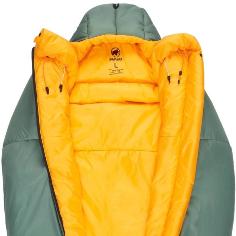 MAMMUT Comfort Fiber Bag -15°C deep cypress L  - Schlafsack