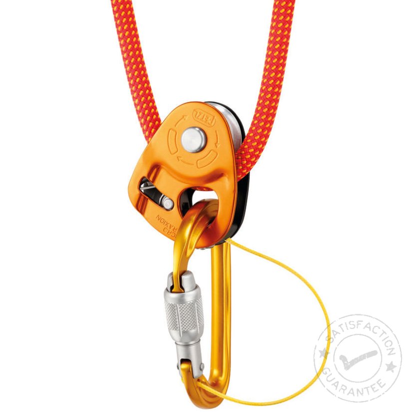 Макара PETZL Micro Traxion Pulley orange