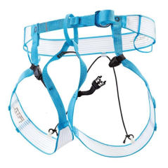 PETZL Altitude white/turquoise - Klettergurt