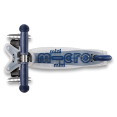 MICRO Mini DeLuxe Flux LED navy blue - Scooter