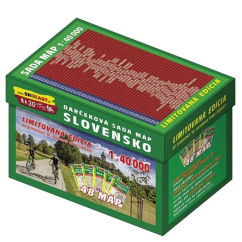 Darčeková zostava 48 máp SLOVENSKO 1:40 000