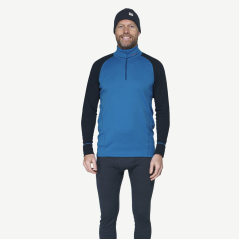 DEVOLD Duo Active Merino 205 Zip Neck /ink - Sous-vêtement