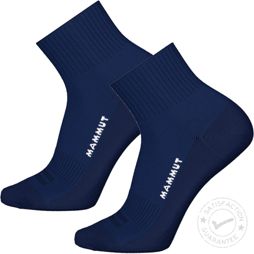 Skarpetki MAMMUT Everyday Quarter Socks 3-Pack marine