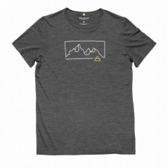 DEVOLD Active Outline Tee Man anthracite - T-särk