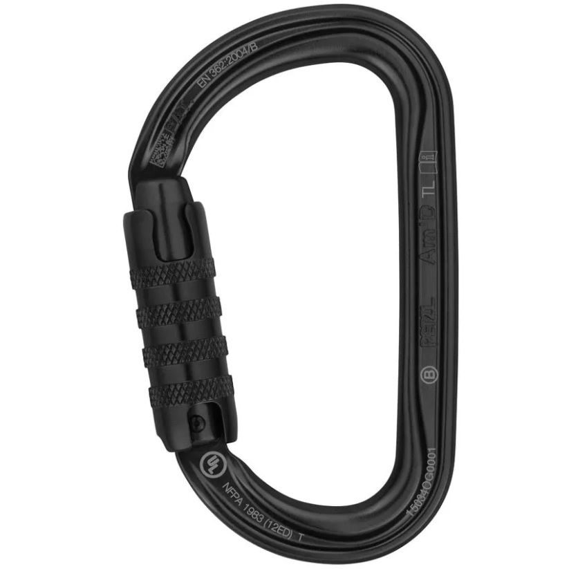 karabína PETZL Am'D Triact-Lock black