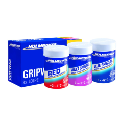 Holmenkol Gripwax 3x45g
