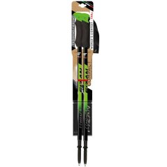 FIZAN Compact nero/verde - Bastoncini da trekking