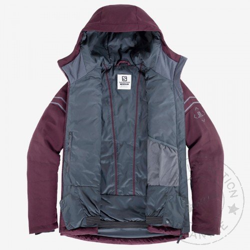 SALOMON Edge Jacket W Winetasting/Ebony