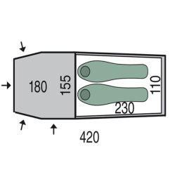 Cort PINGUIN Storm  2 Duralu green
