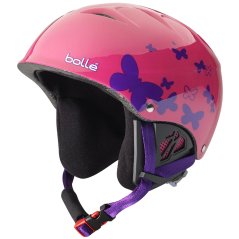 Kaciga BOLLÉ B-Kid shiny pink - butterfly (49-53 cm)