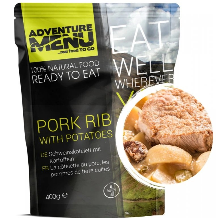 ADVENTURE MENU - Pork rib with potatoes 400g