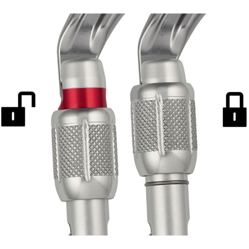 karabína PETZL OK Screw-Lock