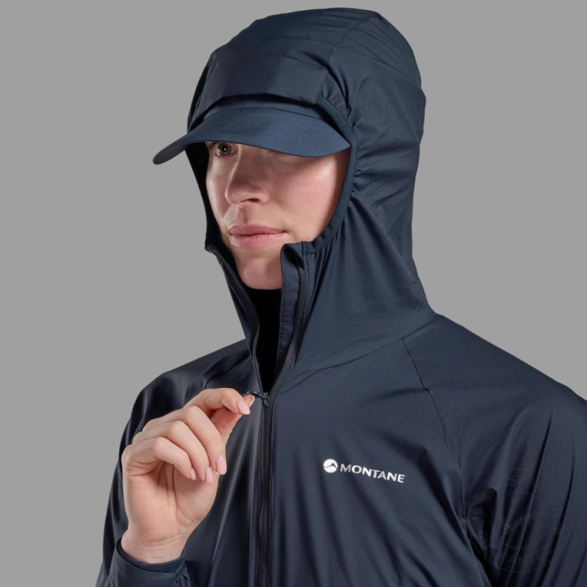 Montane Featherlite Hoodie W eclipse blue - jakna