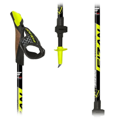 FIZAN Nordic Walking R-Evolution jaune - Bâtons