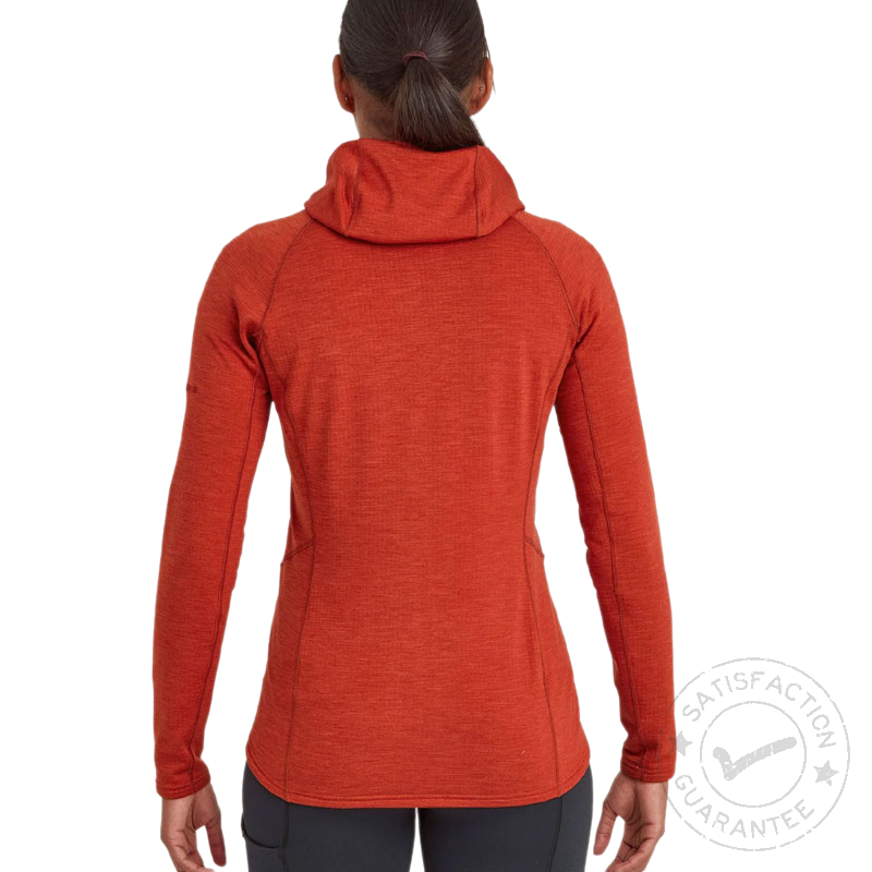 Bluza z kapturem MONTANE W Protium Hoodie saffron red