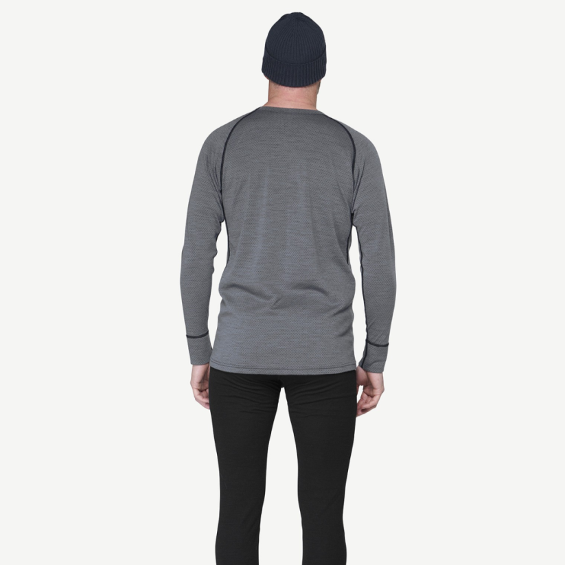 DEVOLD Duo Active Merino 205 Shirt Man castlerock - Ropa interior