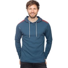 CHILLAZ Tessin 2.0 Longsleeve dark blue/dark red - Sweat à capuche