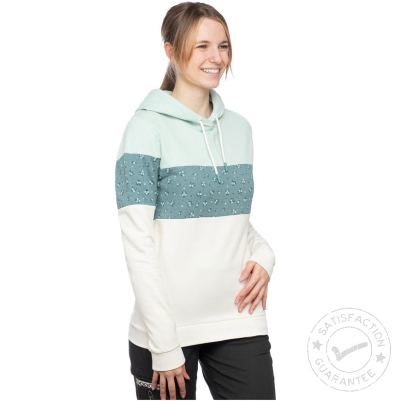 CHILLAZ Walchsee Hoody Women aqua/green/white - kapucnis pulóver