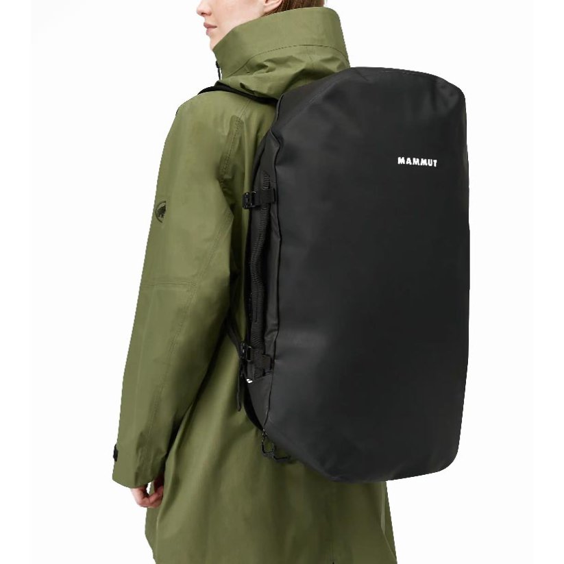 MAMMUT Cargo 50 black 遠征用ダッフルバッグ | XtremGear.jp