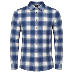 Camisa CHILLAZ Sebastian 2.0 Karo Dark Blue