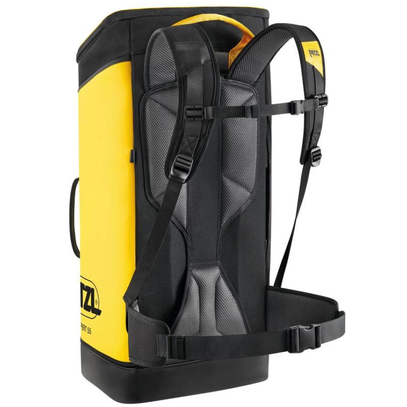 Bolsa de transporte PETZL Expert 55 black/yellow