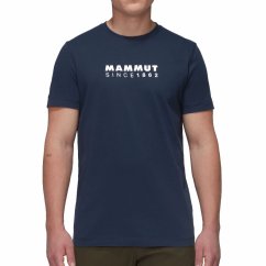triko MAMMUT Core T-Shirt Men Logo marine