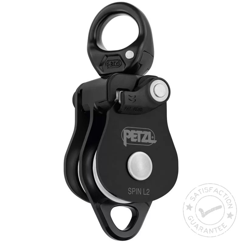 Двойна ролка PETZL Spin L2 black