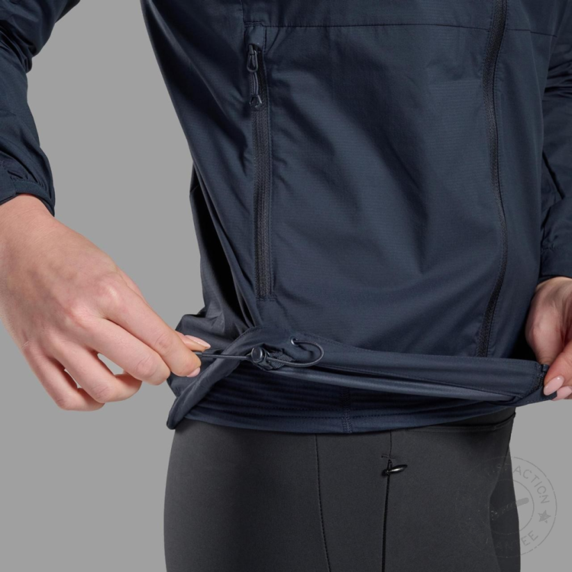 Montane Featherlite Hoodie W eclipse blue - windjak