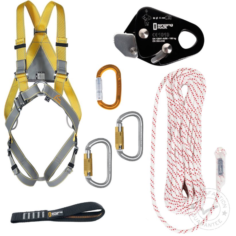 SINGING ROCK Body II Roofer Set jaune