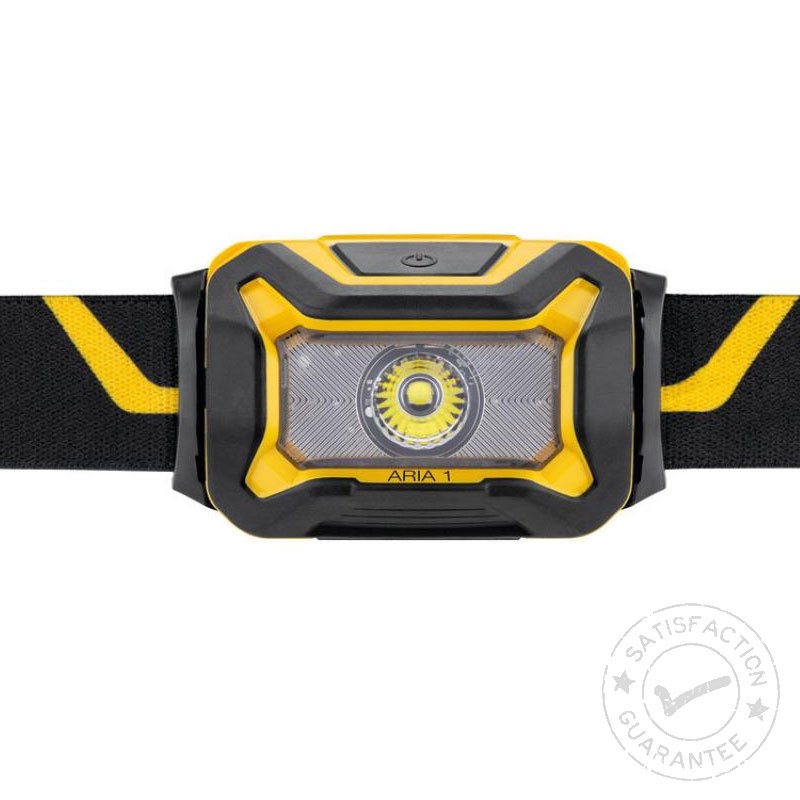 Frontala PETZL Aria 1 black/yellow