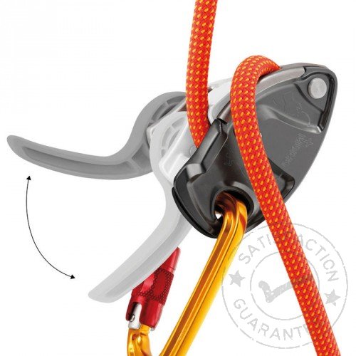 Asegurador de escalada PETZL Grigri Plus orange
