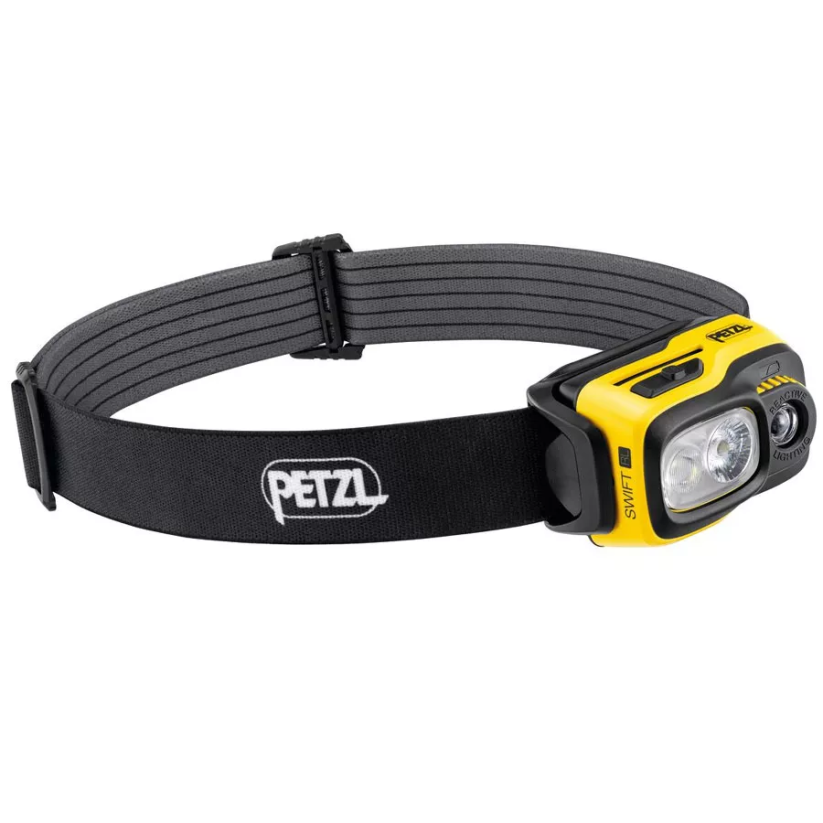 PETZL Swift RL Pro 1100lm noir/jaune - Lampe frontale