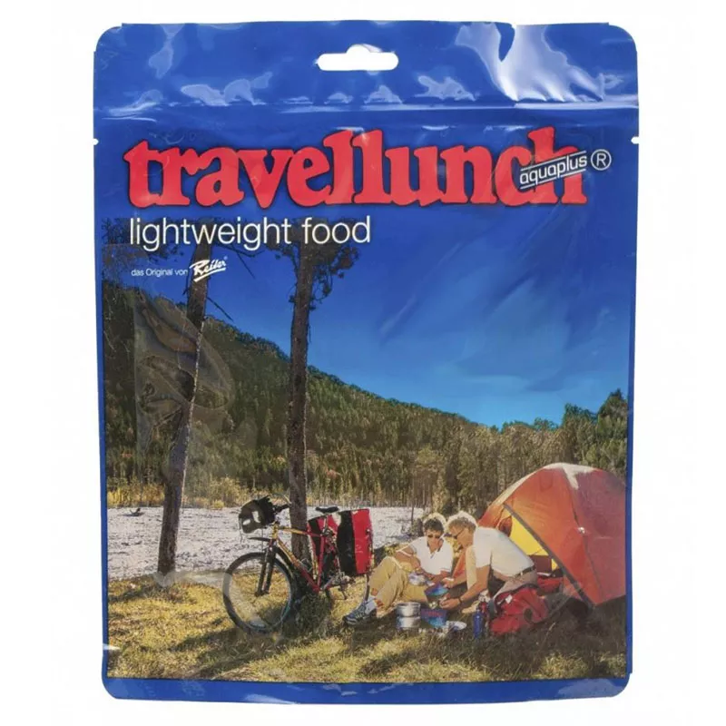 TRAVELLUNCH - Beef stroganoff with rice and vegetable 125g